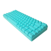 Kananic DKD L82 Clavier Mécanique Cyan 82 Touches Contenu Blue Switch Remplaçable à Chaud NKRO Blanc Rétroéclairage PBT