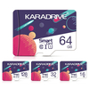 Karadrive 64G classe 10 U1 TF Card Carte mémoire 32G 128G 256GB 512G TF Flash Carte Smart Card