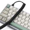 KBDfans Ligne de téléphone en spirale Clavier mécanique Câble de données Interface USB Type-C