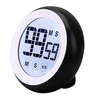 KC-03 Minuterie de cuisson de cuisine numérique avec écran tactile mignon de température et dhumidité Soft Ligh