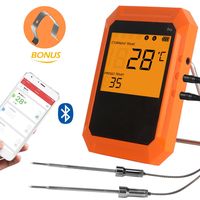 KC-520 Six Channel Professional Edition Bluetooth Barbecue Thermomètre Thermome Numérique Four