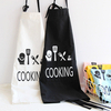 KC-APR04 coton lin sale preuve chef tablier mode treillis unisexe femmes homme tabliers Commercia