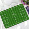 KC-M3 40x60cm tapis de porte dentrée créatifs piège 3D imprimé et tapis antidérapant de terrain de football