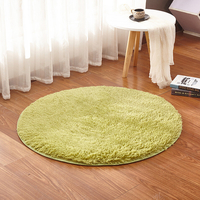 KC-MP1 60cm tapis de sol antidérapant pour chambre à coucher moelleux Soft tapis en peluche tapis de salle à manger de c