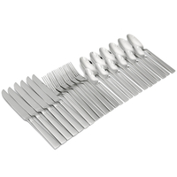 KC-ST002 Ensemble de vaisselle de 24 pièces en acier inoxydable haut de gamme