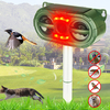 KCASA solaire ultrasonique extérieur antiparasitaire capteur de mouvement extérieur chien raton laveur serpent chat oise