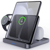 KCFold F16 15W Foldable Wireless Desktop Charger Fast Wireless Charging Pad for Smart Phones for iPhone 15 14 13 for Sam
