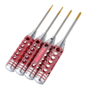 KDS KYLIN 1, 5 / 2, 0 / 2, 5 / 3, 0 / 4, 0 mm tournevis hexagonal 100 mm Longueur avec poignée sculptée pour modèles RC