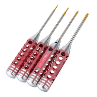 KDS KYLIN 1, 5 / 2, 0 / 2, 5 / 3, 0 / 4, 0 mm tournevis hexagonal 100 mm Longueur avec poignée sculptée pour modèles RC