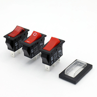 KEDU HY35 16A 125V Interrupteurs à bascule industriels à bouton-poussoir avec couvercle étanche