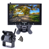 KELIMA vision nocturne de soutien de caméra de vue arrière de voiture daffichage de moniteur sans fil imperméable d