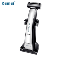 KEMEI KM-508 Imperméable à leau Tondeuse à cheveux professionnelle rasoir électrique rasoir Dual Head Trimmer