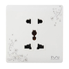 Kempinski C30-86-M5 Interrupteur mural variateur de lumière blanc ivoire AC 110 ~ 250 V