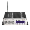 Kentiger ™ HY-V10 Mini bluetooth Hi-Fi Amplificateur stéréo Bass Booster MP4 12V pour voiture moto
