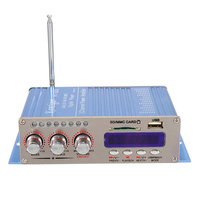 Kentiger ™ HY502S 12V Mini Moto Voiture Hi-Fi Amplificateur Stéréo Amp Bass Booster MP3 FM bluetooth