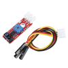 Keyes Brick Grayscale Sensor (trou de coussinet) Prise anti-retour Borne blanche TCRT5000 Module de capteur