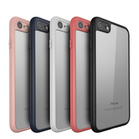 Keziwu Transparent Hybride PC TPU Case Pour iPhone 7