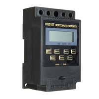 KG316T Programmable 220V Numérique LCD Microcomputer Alimentation Minuterie Interrupteur Contrôleur de Temps