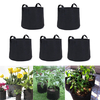 KING DO WAY 5PCS Sacs de culture sans tissu Sac respirant pour plantes de jardin