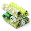 KING DO WAY 7PCS Green Series DIY Coton Chiffon Non-toxique Écologique Patchwork Chiffon