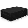 KING DO WAY 242x182x100CM 600D housse de protection housse de meubles étanche Durable extérieur ménage Table Protection