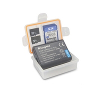 KingMa Batterie Boîte de rangement Boîte de protection Titulaire 50x36.5x16mm Pour Canon LP-E10 Batterie
