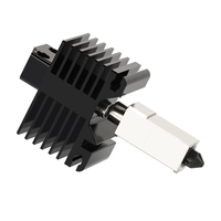 KINGROON New Upgrade Hardened Steel Extrusion Head Assembly For Bambu X1/P1P 3D Printer Hot End 0.4mm Hardened Steel Noz