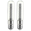 KINGSO 2 Pack E27/E26 T10 128 6W COB 3014 48 Led Vintage Retro SMD Light Edison Style Vis Technologie Filament Nostalgiq