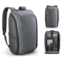 KINGSONS 19L Sac À Dos Pliant 15.6 Pouce Pour Ordinateur Portable Sac Sac À Bandoulière Imperméable À Leau Casual S