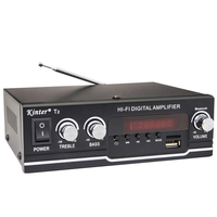 Kinter T2 40W amplificateur de puissance HIFI bluetooth audio AMP avec support de contrôle à distance FM USB SD pour la