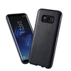 KISSCASE Hybrid Soft TPU + étui en cuir ultra fin pour Samsung Galaxy S8 Plus