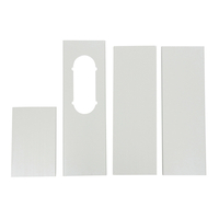 Kit / pièce de bouclier de vent de climatiseur de fenêtre de diaphragme dévent de fenêtre ovale portative da