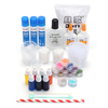 Kit Bricolage Bave Fluffy Crystalline Borax Gliter Poudre Autocollant Jouer Jeu Enfants Adulte Cadeau Soulager le Stress