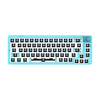 Kit clavier personnalisé GamaKay LK67 67 touches RGB échangeable à chaud bluetooth Translucide 65% programmable triple m