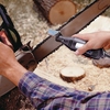 Kit daccessoires daffûtage de tronçonneuse à chaîne Effetool avec meule pour adaptateur pour foret à outil rot