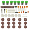 Kit daccessoires doutils rotatifs 347 pièces pour le meulage de polissage de coupe de ponçage
