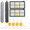 Kit daccessoires pour aspirateurs 8pcs Filtres et brosses pour la série 800 900