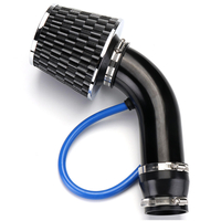 Kit dadmission dair froid pour voiture universelle de 76mm et kit dinduction Alumimum Tuyau de tuyau