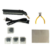 Kit dagrafeuse chaude pour réparation de plastique soudeurs de plastiques pratiques outils de Garage agrafe de pare