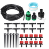Kit darrosage de goutteur dirrigation de tuyau 10 / 25m Kits doutils de refroidissement de jardin pour sy
