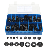 Kit dassortiment de joint de fil électrique de joint de trou de joint détanchéité en caoutchouc 250Pcs