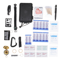 Kit de 66 en 1 SOS Kit pour outils de survie en plein air
