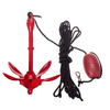 Kit de bouée dancrage pliable de 1, 5kg pour canoë kayak bateau à voile voilier pêche jet ski