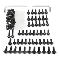 Kit de boulons de carénage pour motocycles Clips de serrage Vis pour Yamaha YZF R6 1999 2000 2001 2002