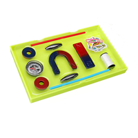 Kit de boussole magnétique en fer à cheval en forme de U Expérience de physique de champ magnétique Jouets denseign