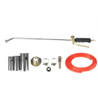 Kit de brûleur de mauvaises herbes puissant outil de jardin de torche à gaz butane tueur dherbe darbuste