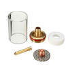 Kit de buse de Champagne de tasse de torche de soudure de TIG de 5pcs 3/32 pour la série WP17 / 18/26