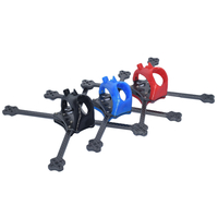 Kit de cadre AuroraRC FUNNY4 165mm 4 pouces en fibre de carbone 3K et TPU 25.5x25.5mm pour Drone RC FPV Racing