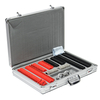 Kit de cadre de prisme de lentilles de cylindre de sphère de lentilles de boîtier dessai optique de 266 pièces