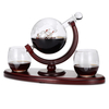 Kit de carafe de bouteille de décanteur en verre de 850 ml avec 2 tasses à boire pour le thé spirituel